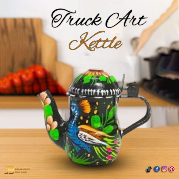 Truck Art Small Kettle Capacity : 250 ml Size: L-15cm x W-6cm x H-10 cm
