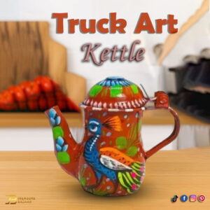 Truck Art Small Kettle Capacity : 250 ml Size: L-15cm x W-6cm x H-10 cm