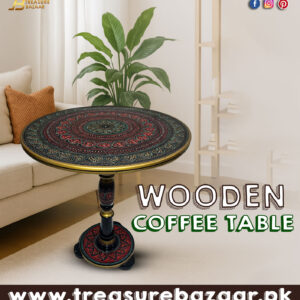 Wooden Coffee Table  Size: (45 cm)