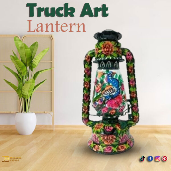 Pakistani Truck Art Lantern Size:35cm