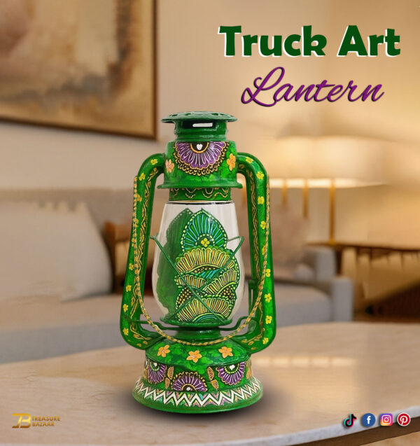 Pakistani Truck Art Lantern Size:35cm