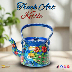 Truck Art Kettle Capacity : 1 liter (Size: L:21cm x  W:11cm x H:23cm)