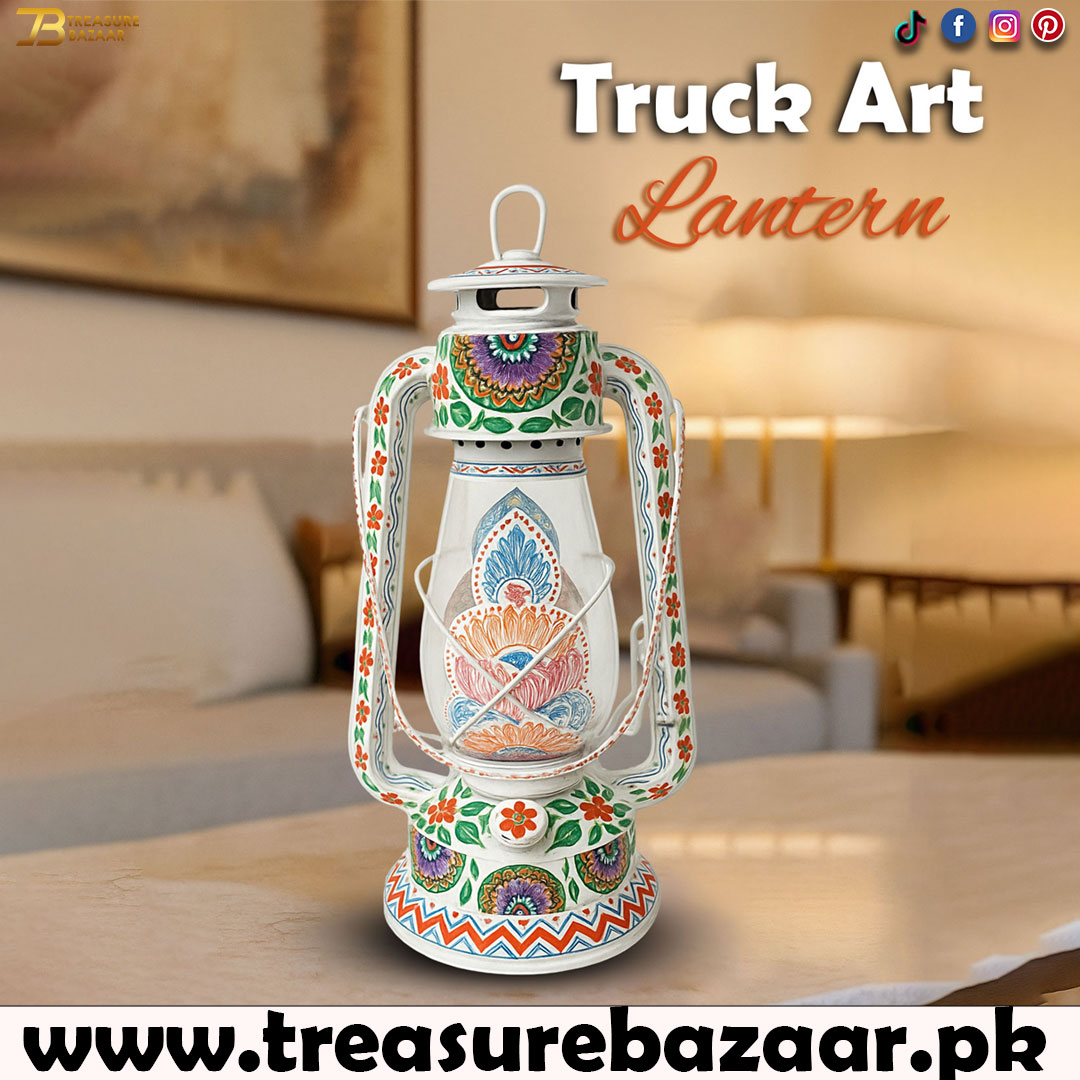 Pakistani Truck Art Lantern Size:35cm