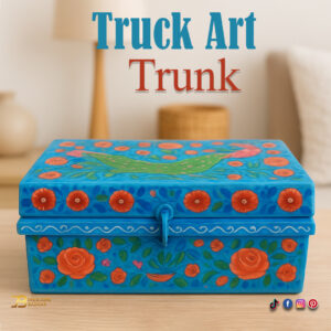 Truck Art Trunk (W:39xH:18xL:25) cm