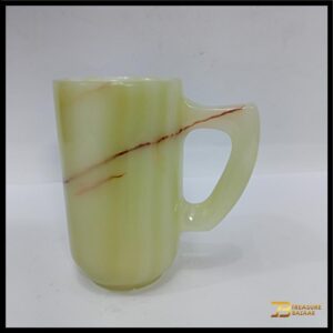 Handmade Onyx Mug for Home Décor Size 12.5 cm