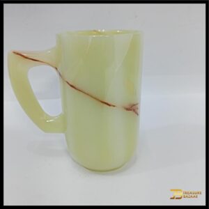 Handmade Onyx Mug for Home Décor Size 12.5 cm