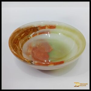 Onyx Bowl for Home Décor Size 12.5 cm