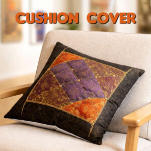 Handmade Patch Work Cushion Cover Size:38.5cmx38cm