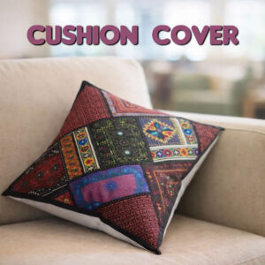 Handmade Patch Work Cushion Cover Size:38.5cmx38cm