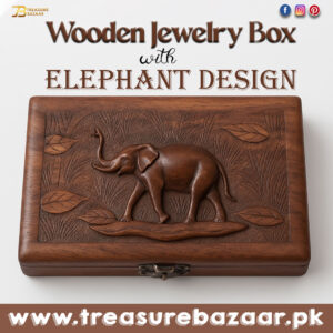 Wooden Jewelery Box 20 x 13 cm