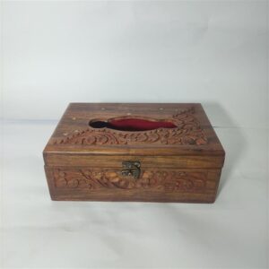 Wooden Tissue box 15 x 23 cm