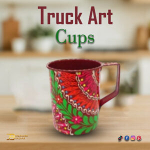 Truck Art Mug Size : L-11cm x W-7cmx H-9.5cm