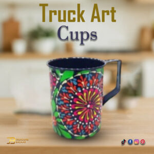 Truck Art Mug Size : L-11cm x W-7cmx H-9.5cm