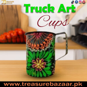 Truck Art Mug Size : L-11cm x W-7cmx H-9.5cm