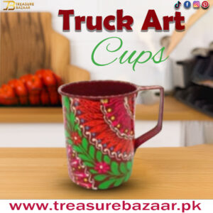 Truck Art Mug Size : L-11cm x W-7cmx H-9.5cm