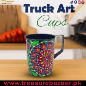 Truck Art Mug Size : L-11cm x W-7cmx H-9.5cm
