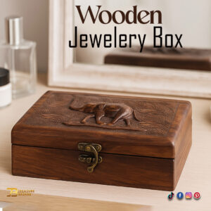 Wooden Jewelery Box 20 x 13 cm
