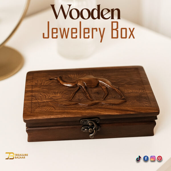Wooden Jewelery Box 20 x 13 cm