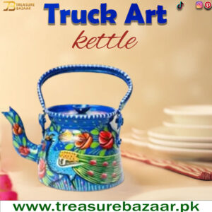 Truck Art Kettle Capacity : 1 liter (Size: L:21cm x W:11cm x H:23cm)