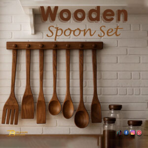 Wooden Spoon Set 7pcs