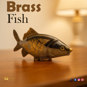Handmade Brass Fish (20cm)