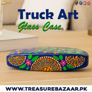 Truck Art Glass Case Size: (L:16cm x W-6cm x H-3.5 cm)