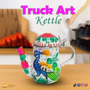 Truck Art Small Kettle Capacity:250ml Size:L-15cmxW-6cmxH10cm