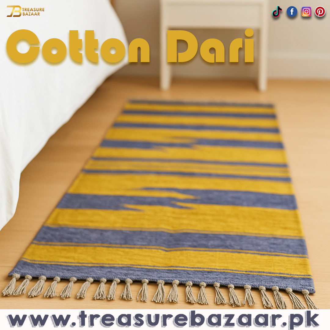 Handmade Cotton Dari Size 90×150 cm