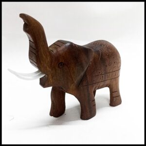 Wooden Elephant Set For Home Decor