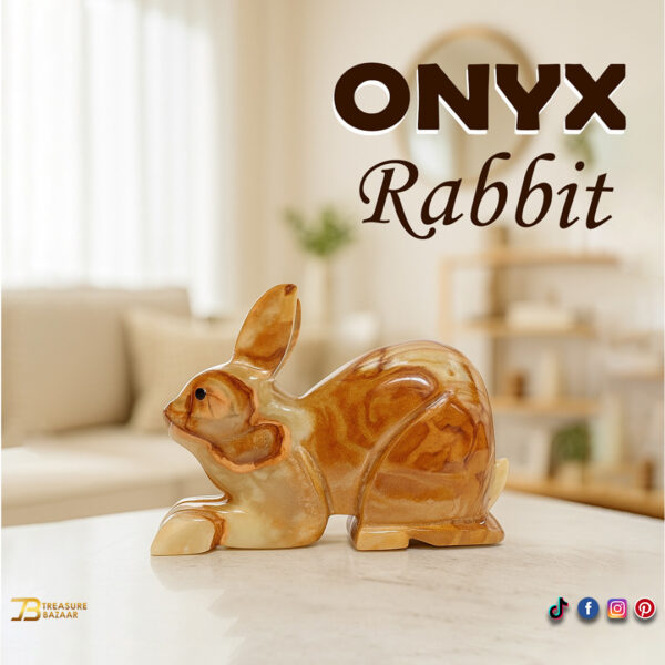 Onyx Rabbit Size:15cm
