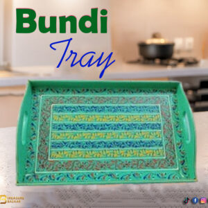 Bundi work tray size: length : 45cm width : 30cm