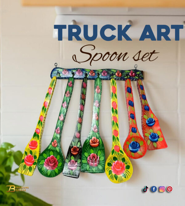 Truck Art  Spoon  8pcs sett