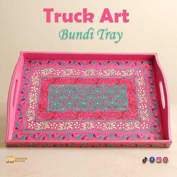 Bundi work tray size: length : 45cm width : 30cm