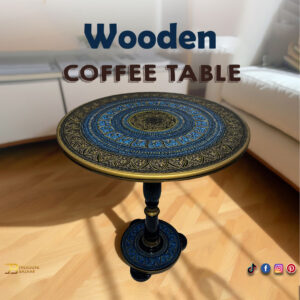 Wooden Coffee Table  Size: (45 cm)