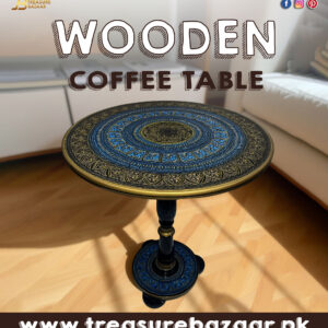 Wooden Coffee Table  Size: (45 cm)