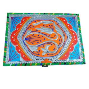 Chamakpatti Box-(W-27Cm, H-19Cm) – Authentic Truck Art Design for Storage & Decoration