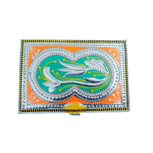 Chamakpatti Box-(W-20Cm, H-14Cm) – Authentic Truck Art Design for Storage & Decoration