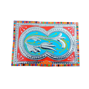 Chamakpatti Box-(W-20Cm, H-14Cm) – Authentic Truck Art Design for Storage & Decoration