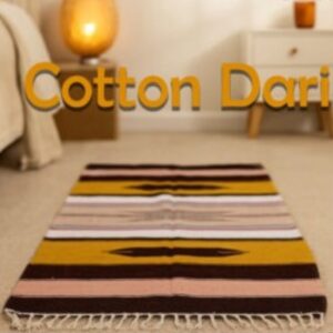 Handmade Cotton Dari Size 122×182 cm