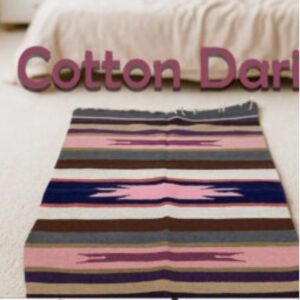 Handmade Cotton Dari Size 122×182 cm