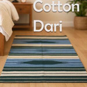 Handmade Cotton Dari Size 122×182 cm