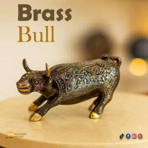 Brass Bull (Size:15 cm)