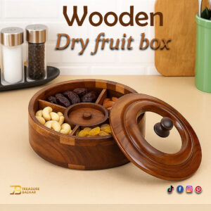 Wooden Dry fruit box Size 30 cm