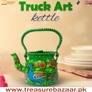 Truck Art Kettle Capacity : 1 liter (Size: L:21cm x W:11cm x H:23cm)
