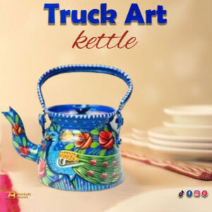 Truck Art Kettle Capacity : 1 liter (Size: L:21cm x  W:11cm x H:23cm)