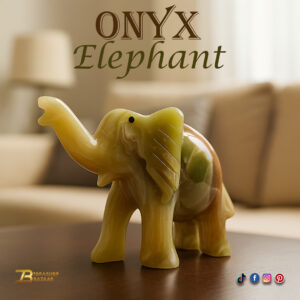 Onyx Elephant Size:15cm