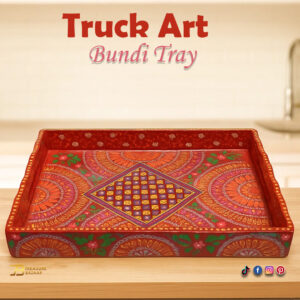 Truck Art tray size: length : 40cm width :33cm
