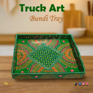 Truck Art tray size: length : 40cm width : 33cm
