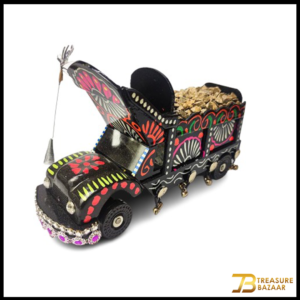 Truck Art Bajri Truck (Size:18x8x12 cm)