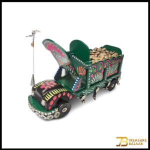 Truck Art Bajri Truck (Size:18x8x12 cm)
